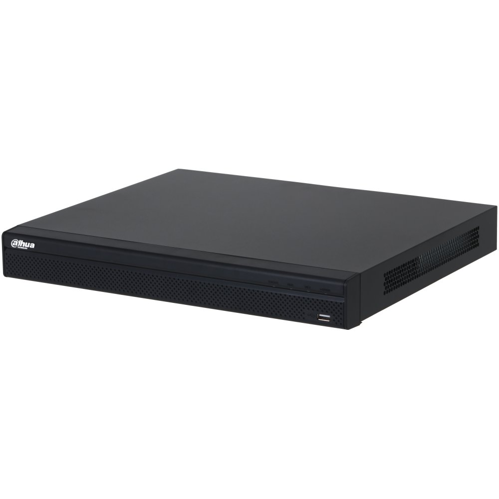 NVR 8 canale Dahua NVR4208-8P-4KS3, 12MP, Perimetru, SMD Plus, 2x HDD, detectie si recunoastere faciala, 8x PoE