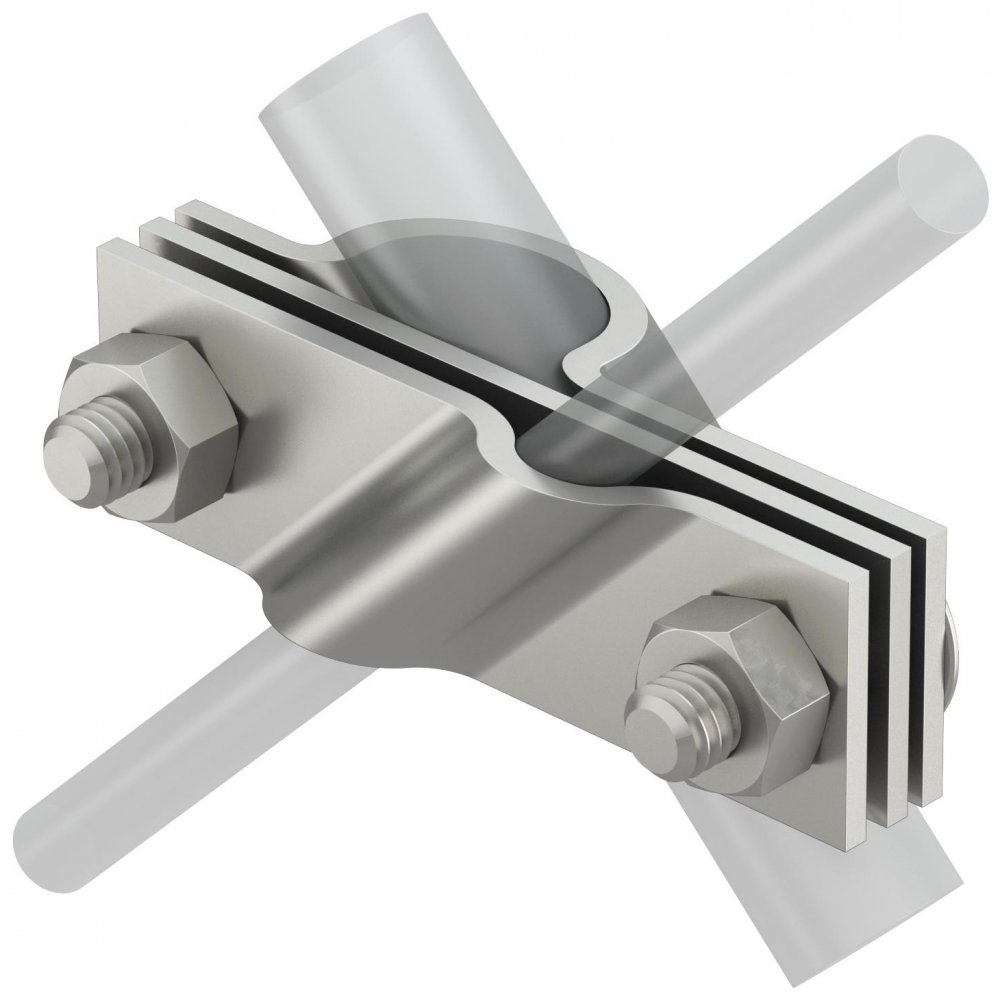 Brida de legatura din otel inoxidabil pentru electrod de impamantare, universal A4 OBO 5001633