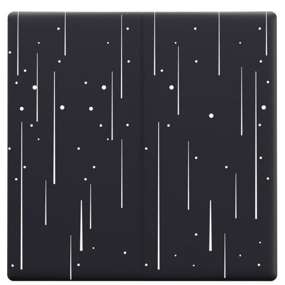 Panou frontal cu design Sonoff Star pentru comutatorul TX Ultimate T5-2C-86-star 6920075740301