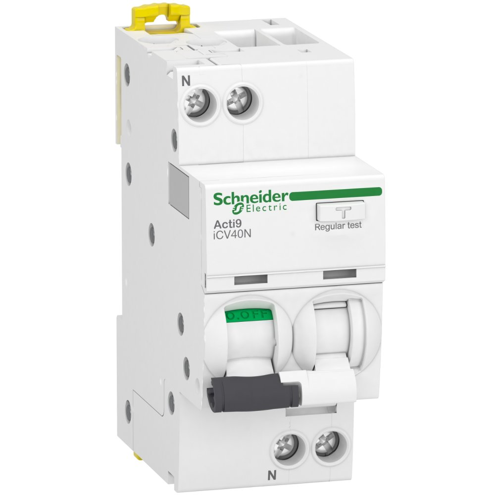 Intrerupator automat cu diferential RCBO Acti9, iCV40N 1P+N 32A 6kA 30mA tip AC, curba C Schneider A9DE3632