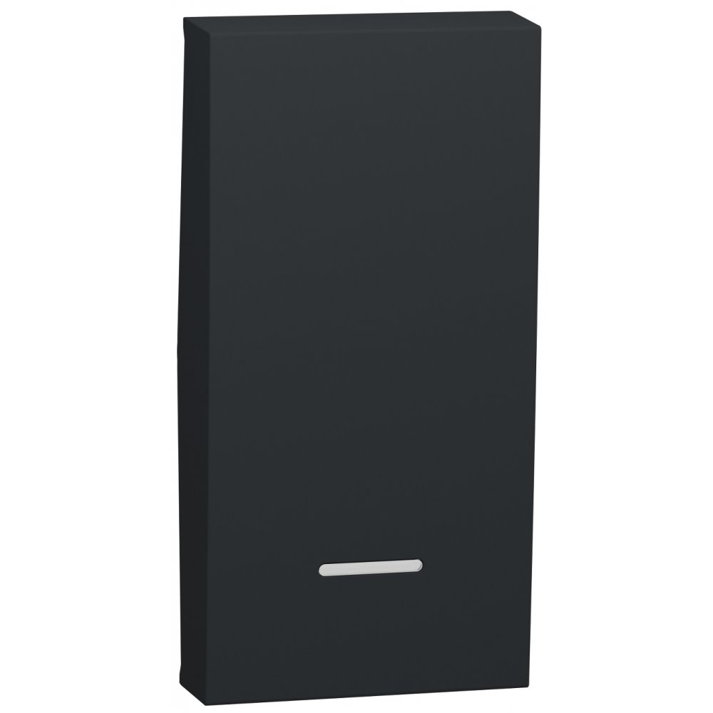 Clapeta pentru intrerupator indicator luminos 1 modul Schneider Noua Unica NU910054N, antracit