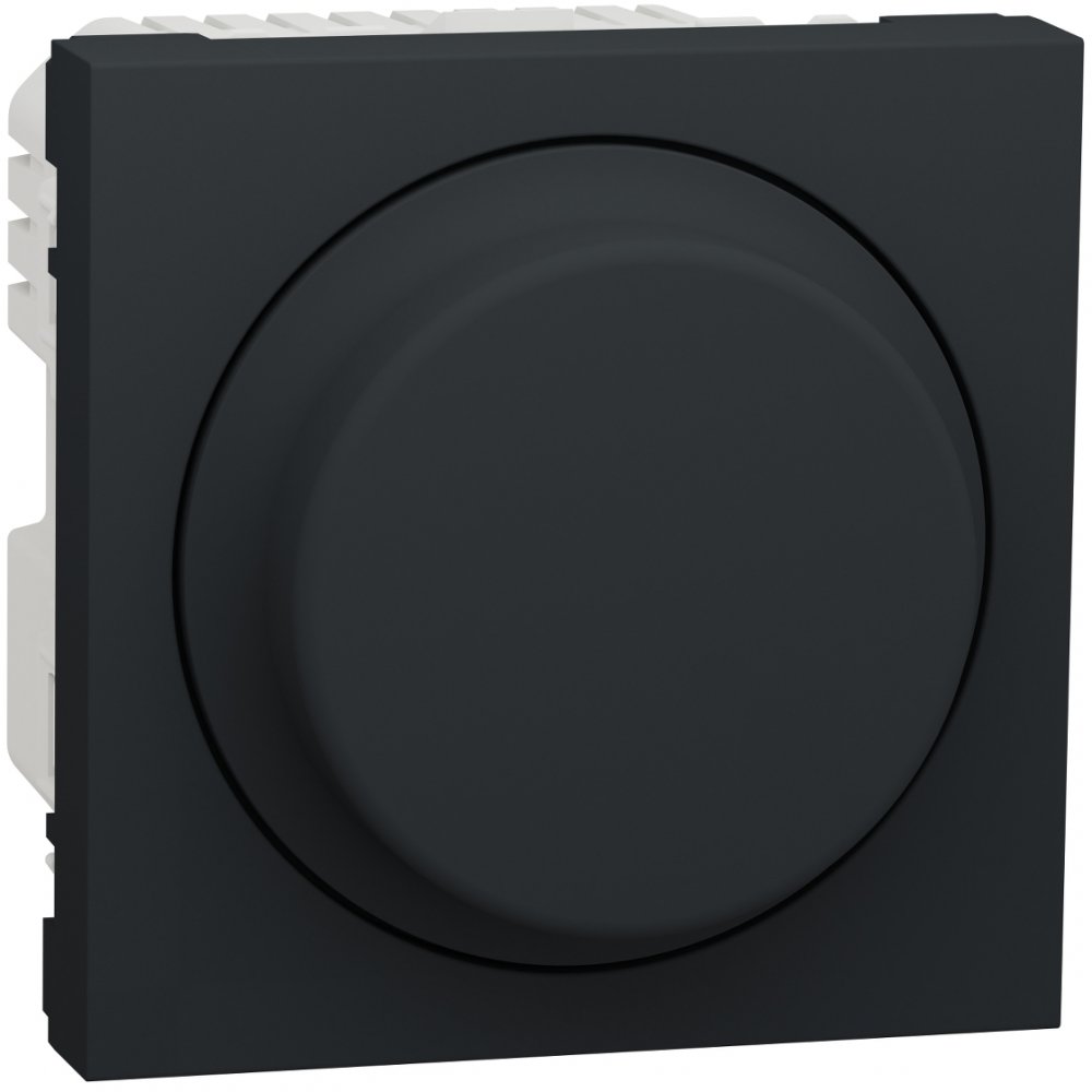 Variator universal rotativ LED 2 module Schneider Noua Unica NU351454, antracit