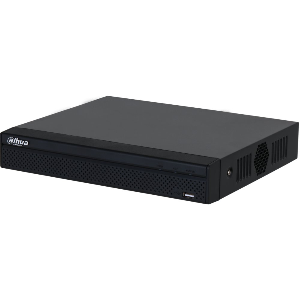 NVR 4 canale Dahua NVR2104HS-4KS3, 12MP, Perimetru, SMD Plus, 4K HDMI, fara PoE