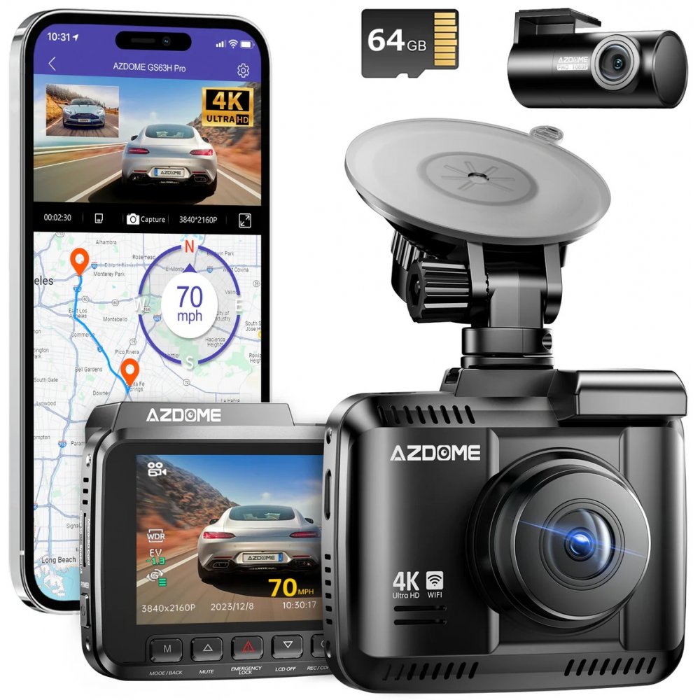 Camera auto 4K Azdome GS63H Pro 6973888261464