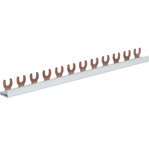 Busbar 1P furca 12M 10mmp 63A Hager KDN163A