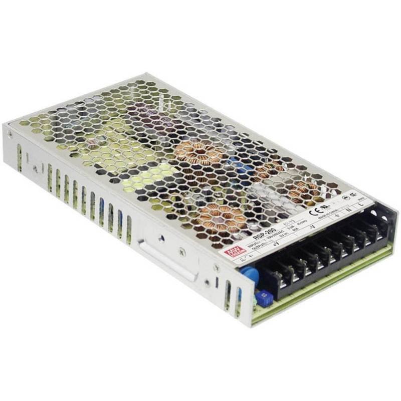 Sursa AC/DC +5V/40A 200W MeanWell RSP-200-5