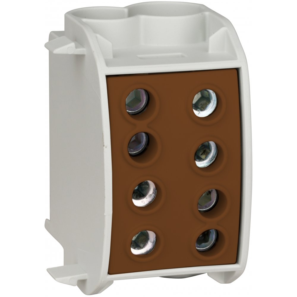 Clema derivatie, 70mm , 1P Schrack IK026340 / 080310-X-4 maro
