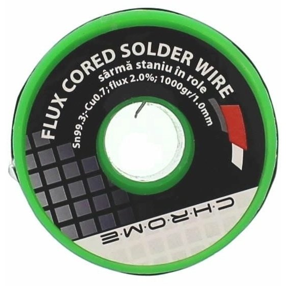 Fludor 1000 gr 1.0mm RPF9440A fara plumb Chrome TIN-1000GR-RPF9550A-1.0MM-CHR / 5948636031591