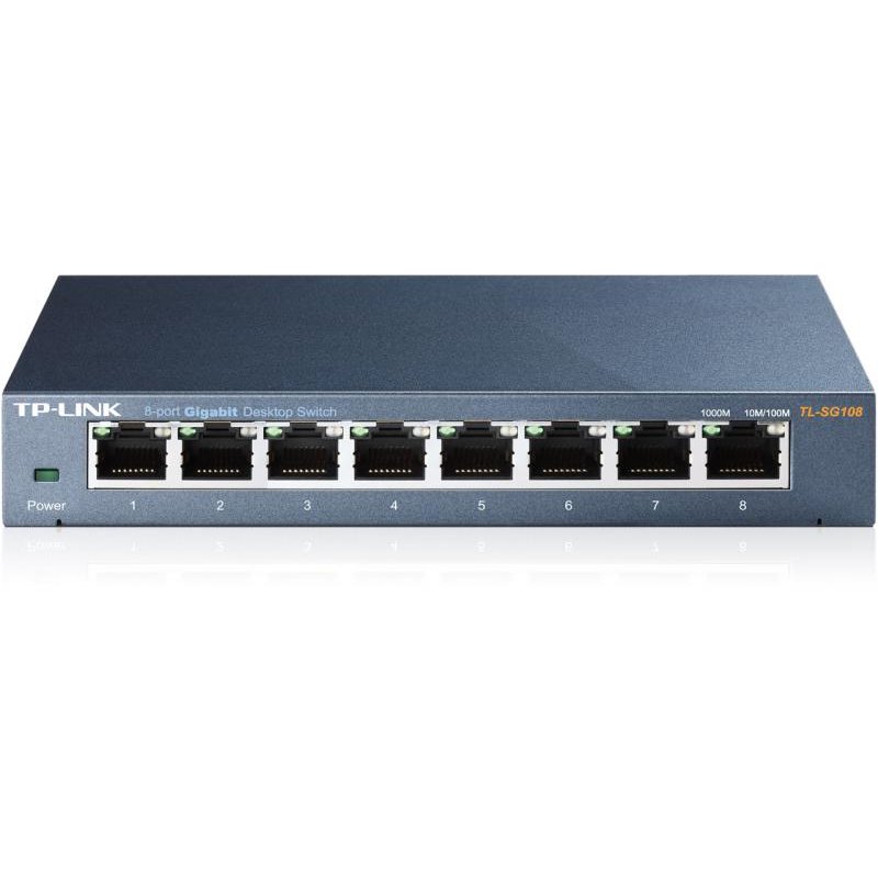 TPL SW 8P-GB UNMNGD DESK METAL TP-LINK TL-SG108