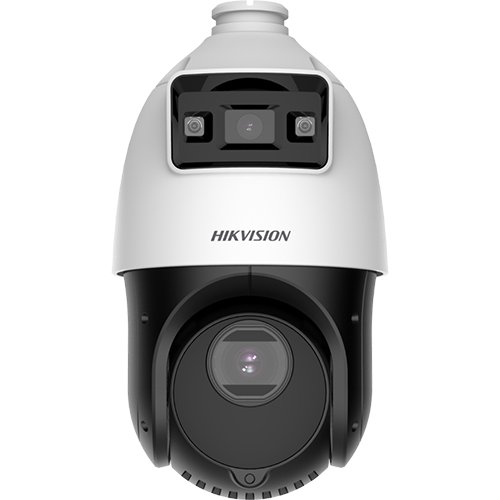 Speed dome IP AcuSense Hikvision DS-2SE4C415MWG-E14F0, 4MP, lentila 2.8mm si 4.8~72mm, 15X, lumina alba 30m, IR 100m, Audio, Alarma, PoE+, IP66