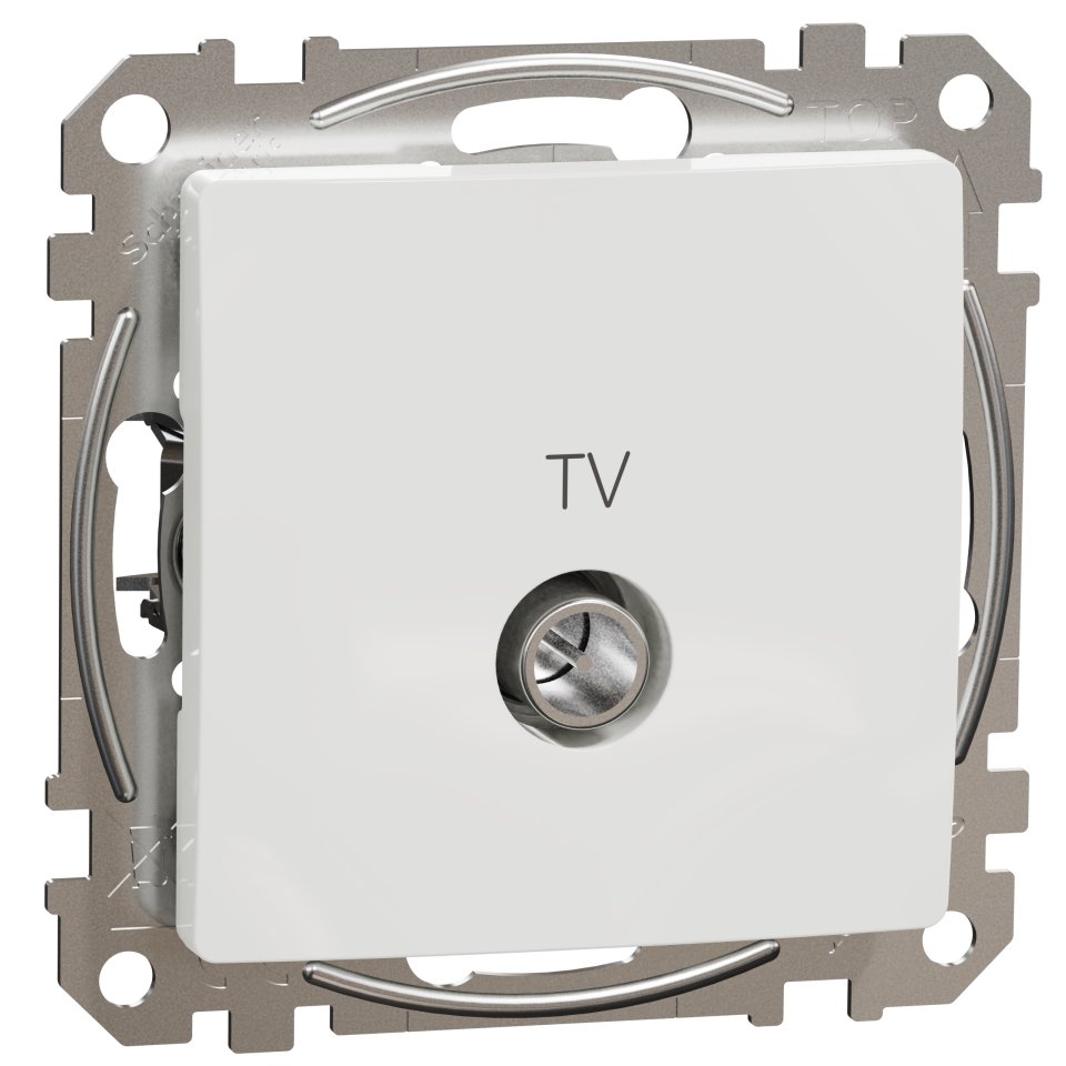 Priza TV intermediara 7dB Schneider Sedna Design SDD111474, alb