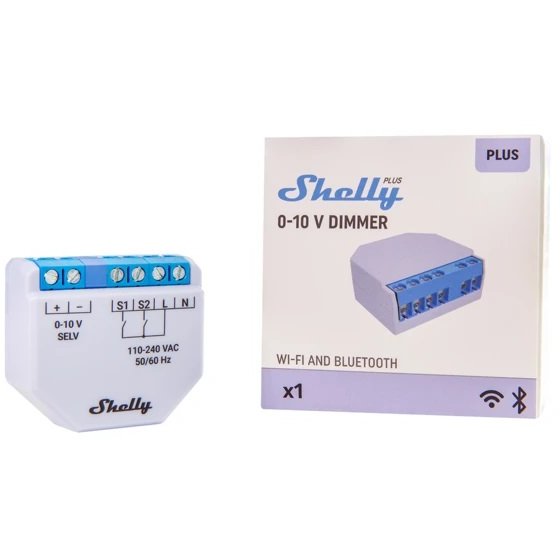 Releu inteligent Shelly Plus 0-10V Dimmer 3800235265703