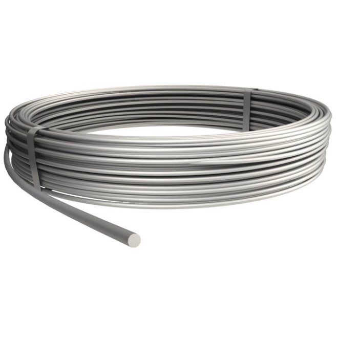 Rola 95 ml conductor rotund din aluminiu diametru 10mm Obo 5021308