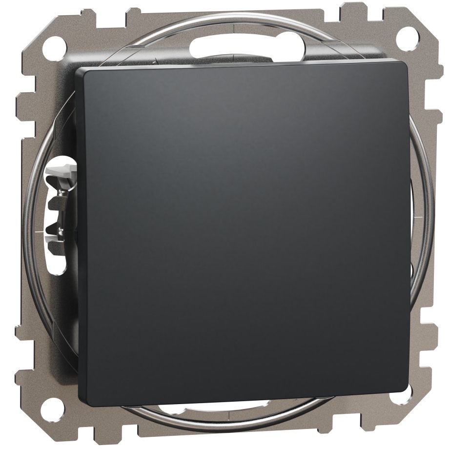 Intrerupator cu revenire 10A, Schneider, SDD114111, Sedna Design, antracit