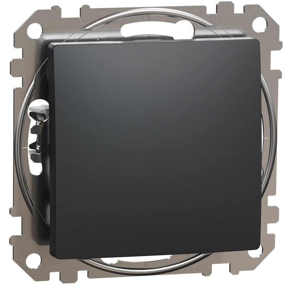 Intrerupator simplu, Schneider, SDD114101, Sedna Design, antracit