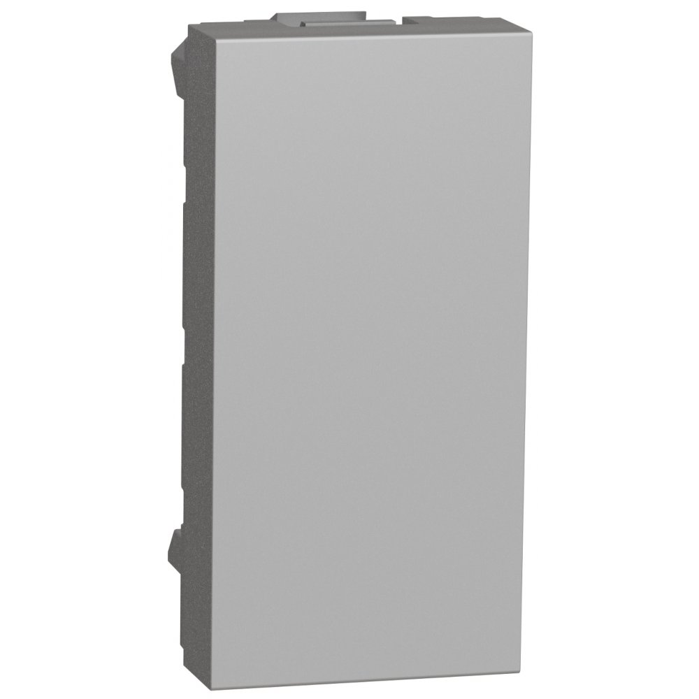 Tasta falsa 1 modul Schneider Noua Unica NU986530, aluminiu