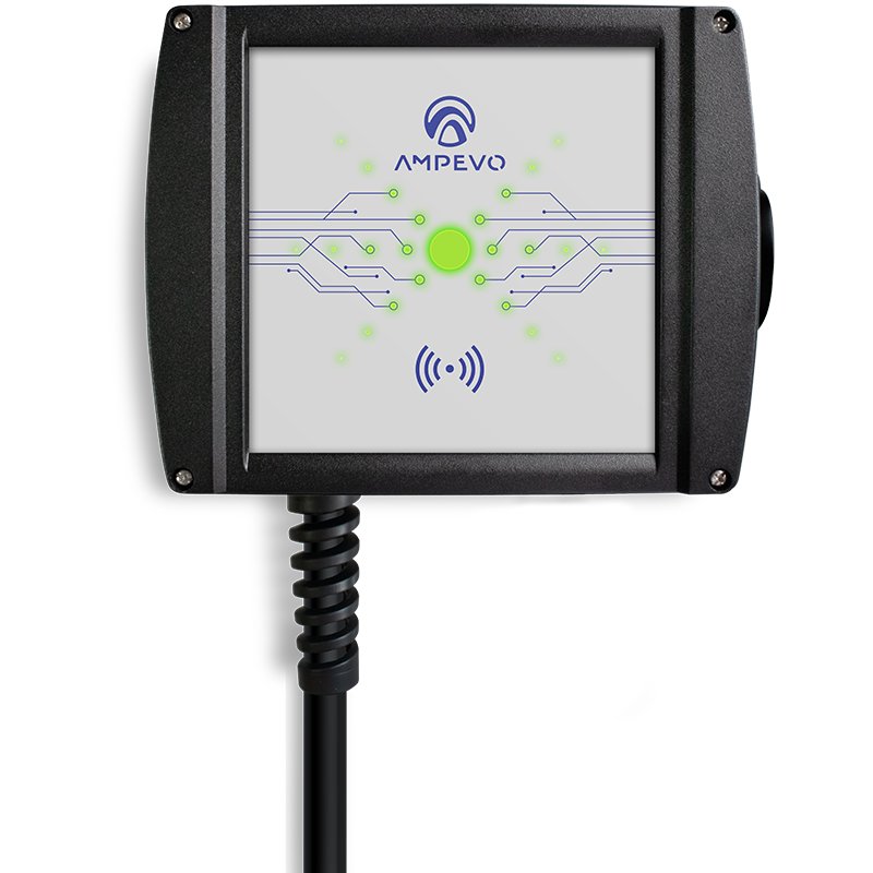Statie incarcare masini electrice trifazata 22 kW 32A cu aplicatie mobila Ampevo AMP322T2GO-CP