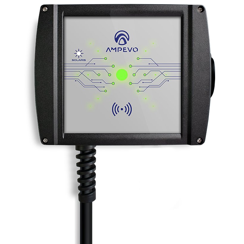 Statie 22KW incarcare masini electrice destinata integrarii in sisteme solare fotovoltaice Ampevo Solaris AMP322T2GO-SOL