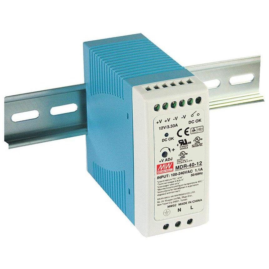 Sursa de alimentare 12V/3.33A 40W MeanWell MDR-40-12