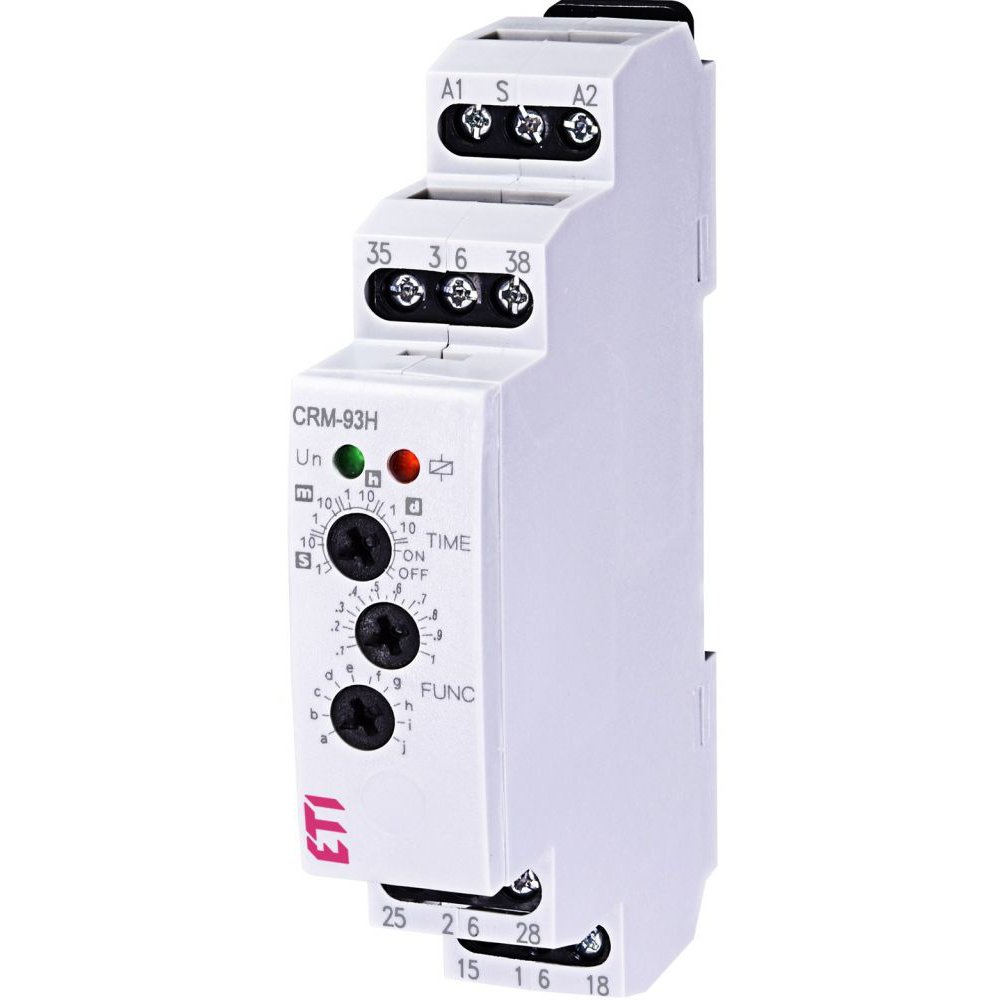 Releu de timp 8A 12 - 240V AC/DC CRM-93H UNI Eti 002470002