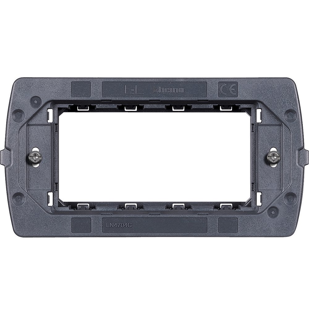 Suport 4 module pentru ramele ornament Air Bticino Living Light AIR LN4704C