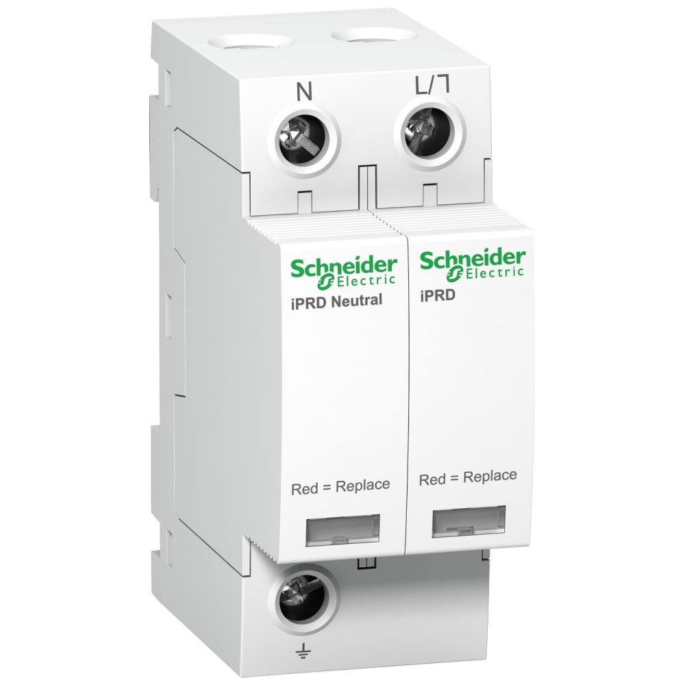 Descarcator modular Iprd20R, 1P + N, 350V, 20 kA cu transfer de la distanta Schneider A9L20501