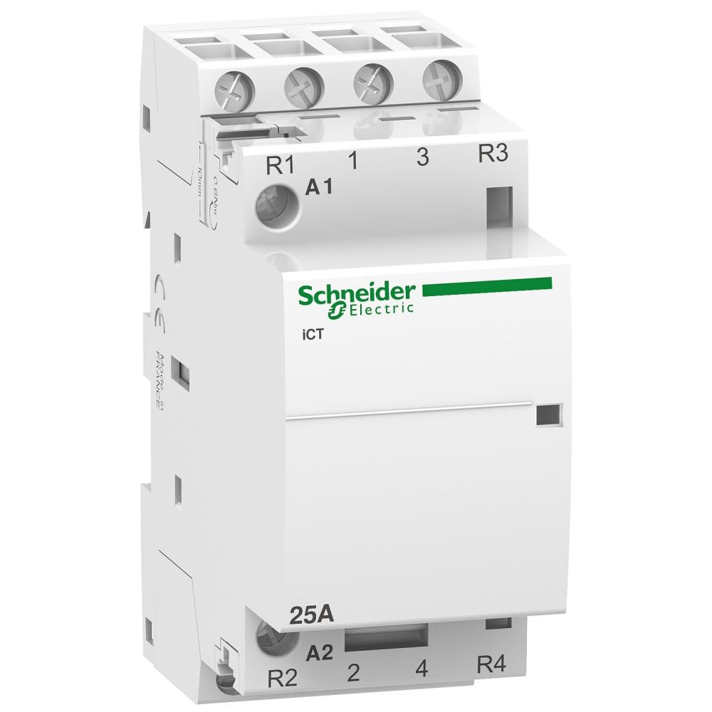 Contactor Ict 25A 2ND+2NI 220/240V 50Hz Schneider A9C20838