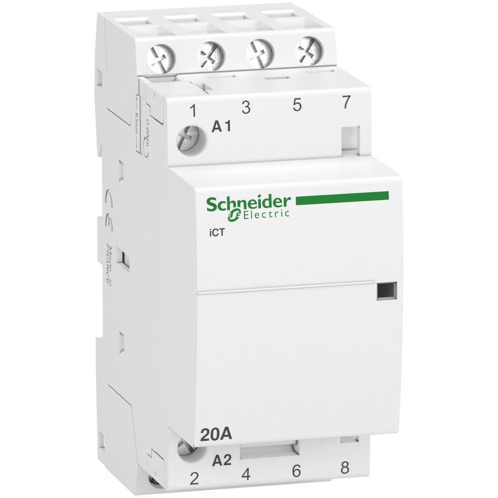 Contactor Ict 20A 4ND 220/240V 50Hz Schneider A9C22824