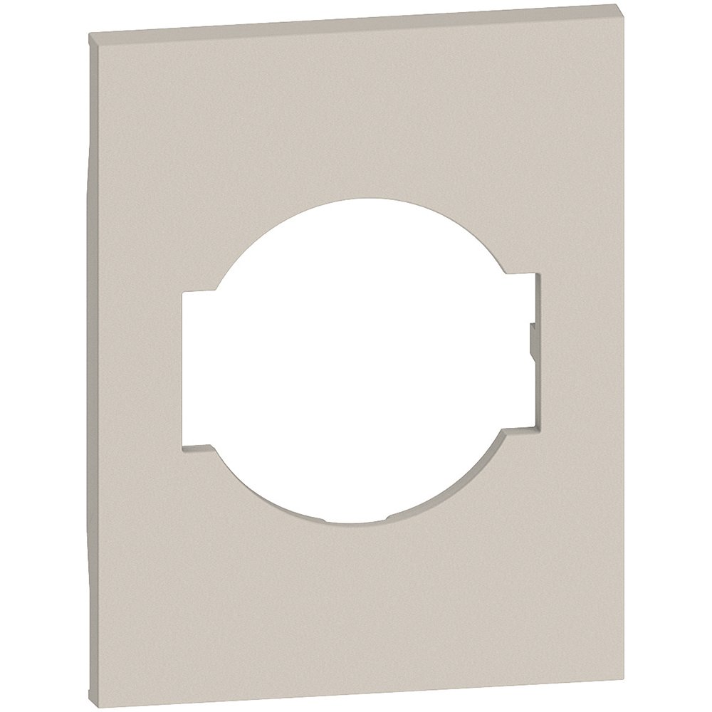 Placa adecvata pentru prize standard italian/ german Bticino Living Now KM03M3, nisip