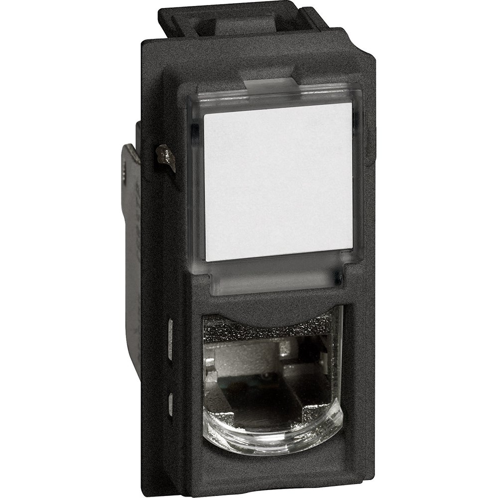 Priza date RJ45 Cat.6A Utp Bticino Living Now KG4279C6A, negru