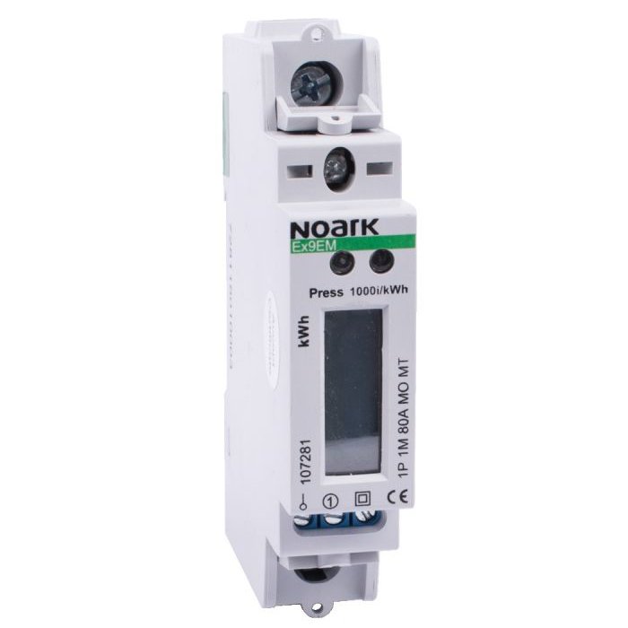 Contor de energie Ex9EM 1P 1M 80A MO MT, comunicatie ModBus, Multi-tarif Noark107281
