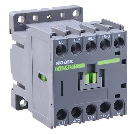 Contactor mini Noark, 230VAC, 12A, 3P, 1ND 101068