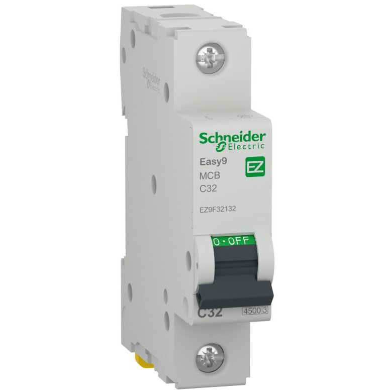 Siguranta automata Easy9 1P 32A 4500A curba C Schneider EZ9F32132