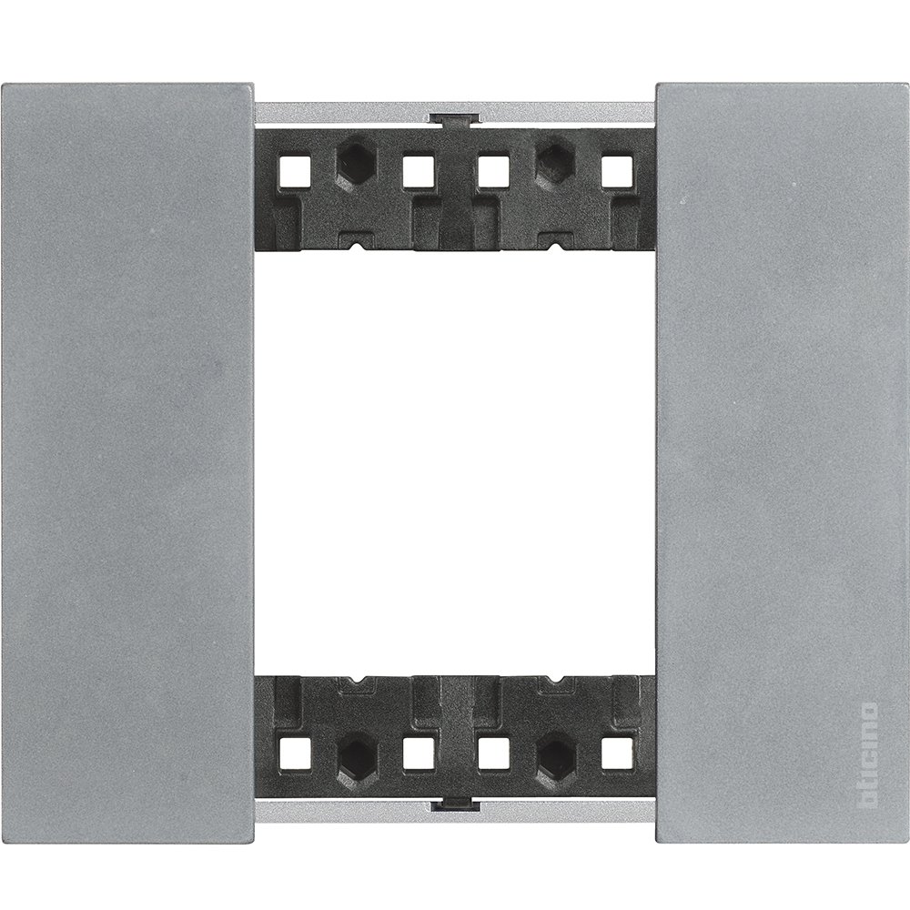 Rama ornament 2 module Bticino Living Now KA4802NW, moon