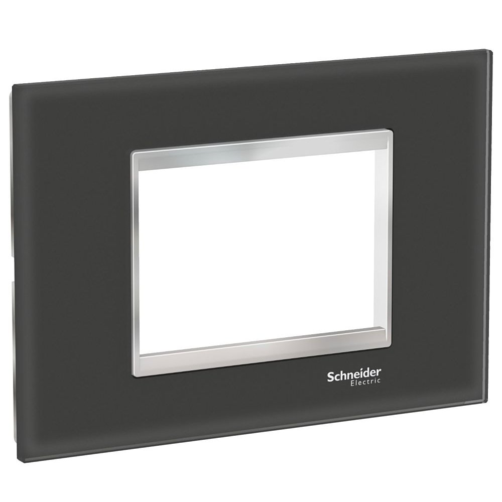 Rama sticla 3M Schneider Easy Styl LMR7933038, negru/crom