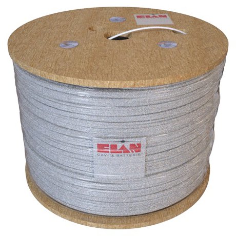 Cablu de alarma 6 fire ecranate, cupru integral, 500m Elan Italia 6CUEF-T