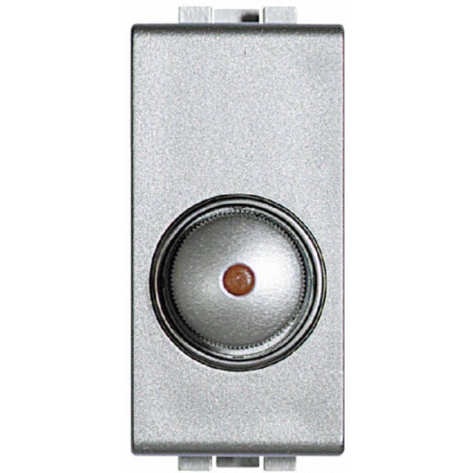 Variator rezistiv 100-500W Bticino Living Light NT4406, argintiu
