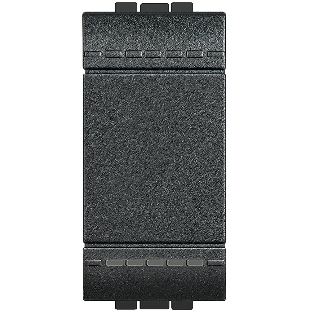 Buton cu revenire 10A 1 modul Bticino Living Light L4005N, antracit