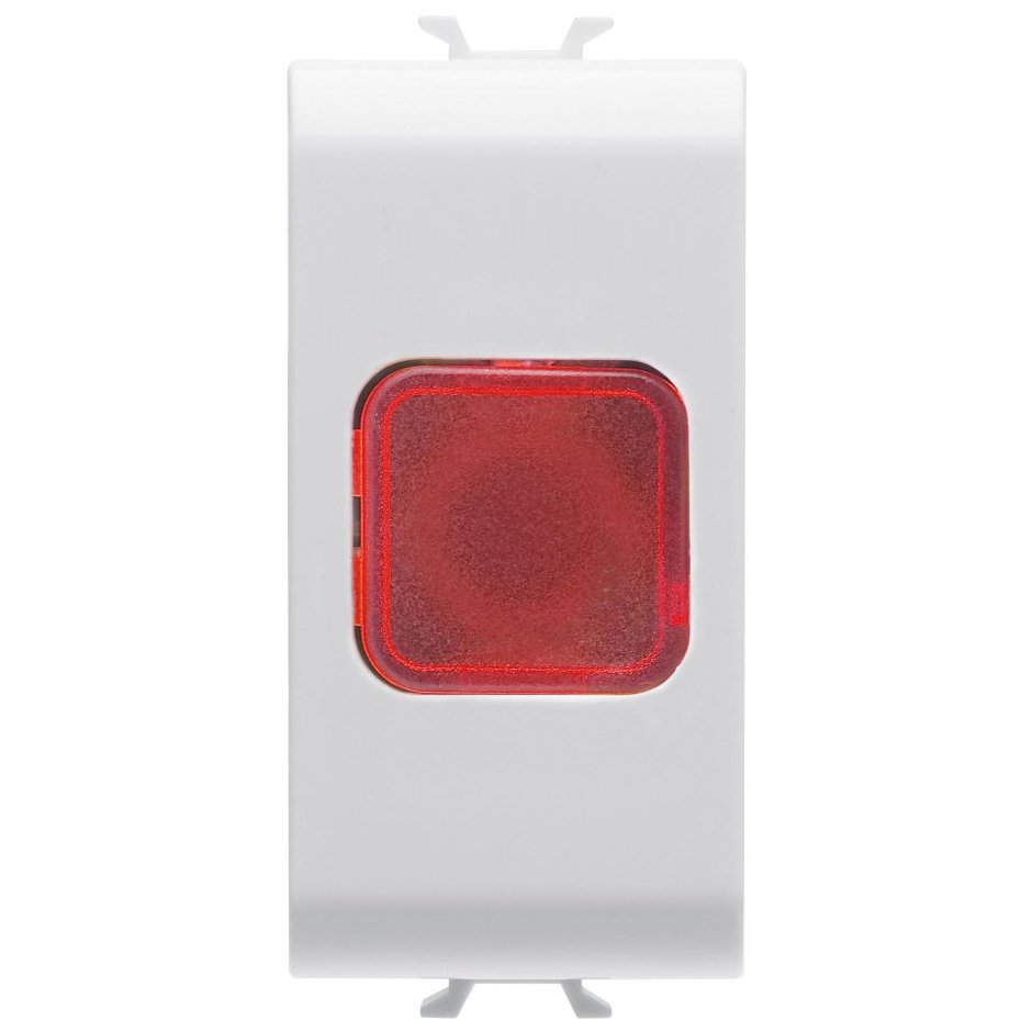 Lampa de semnalizare rosie 1 modul Gewiss Chorus GW10623