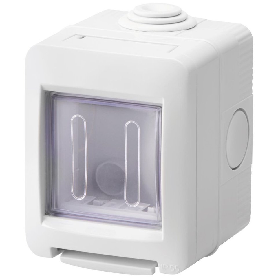 Doza de etansare aplicata 2 module IP55 Gewiss Chorus GW16512