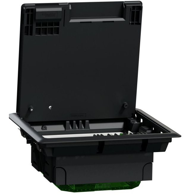 Doza pardoseala M,plastic,IP20, 8 module Schneider Unica INS52120