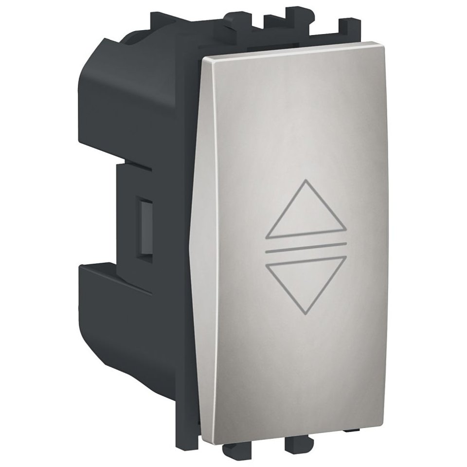 Intrerupator jaluzele 1 modul Schneider Easy Styl LMR0711004, argintiu