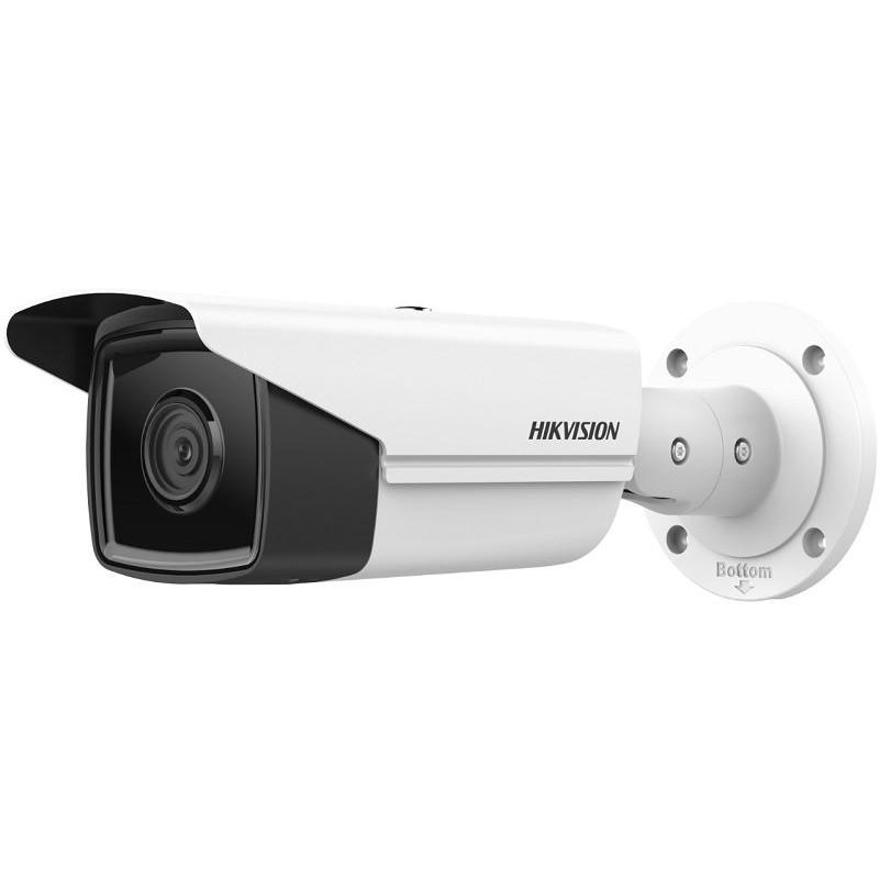 Camera bullet IP AcuSense Hikvision DS-2CD2T43G2-4I, 4MP, lentila 4mm, H.265+, IR 80m, WDR 120dB, slot 256GB, PoE, IP67