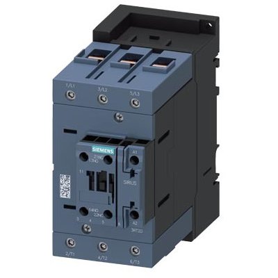 Contactor de putere, AC-3 80A, 37 kW/400V 1NO + 1NC, 230VAC/50 Hz 3 poli, 3 NO, Dimensiune S3 borna cu surub Siemens 3RT2045-1AP00