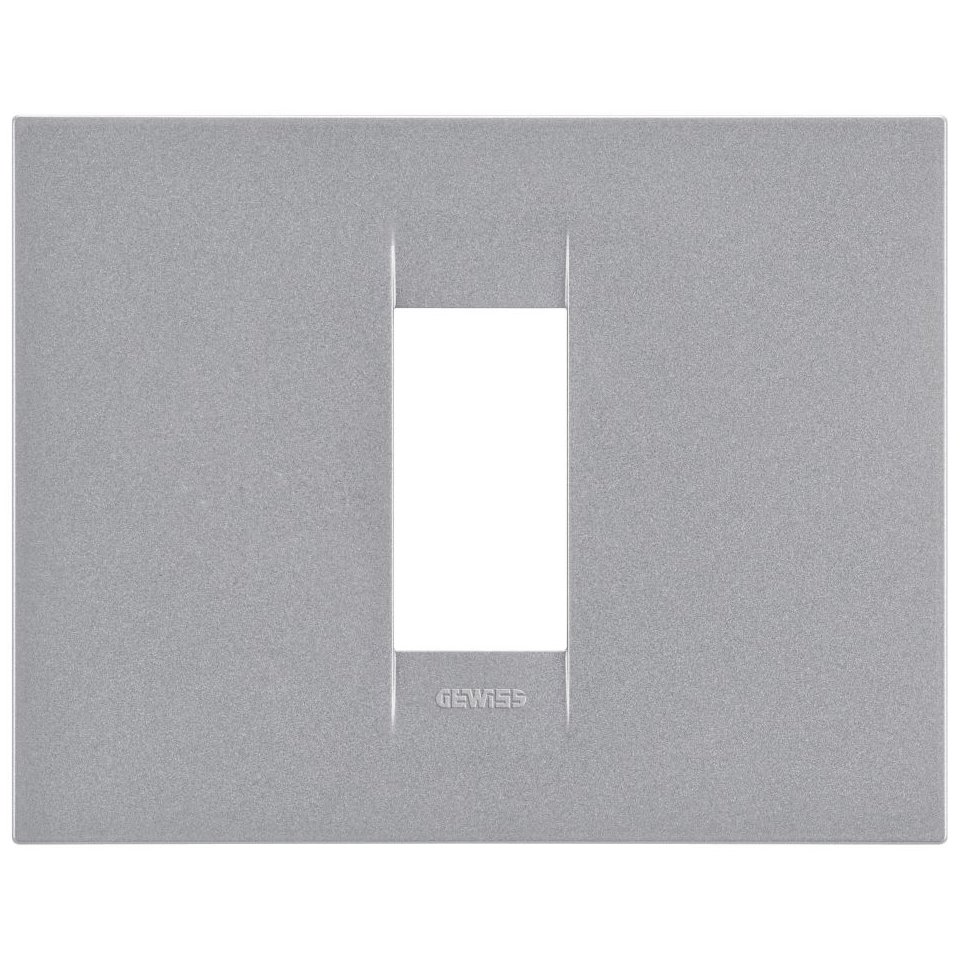 Rama 1 modul Gewiss Chorus Geo GW16401VT, titan