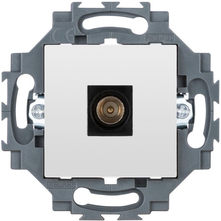 Priza tv directa Gewiss Dahlia GW35261W