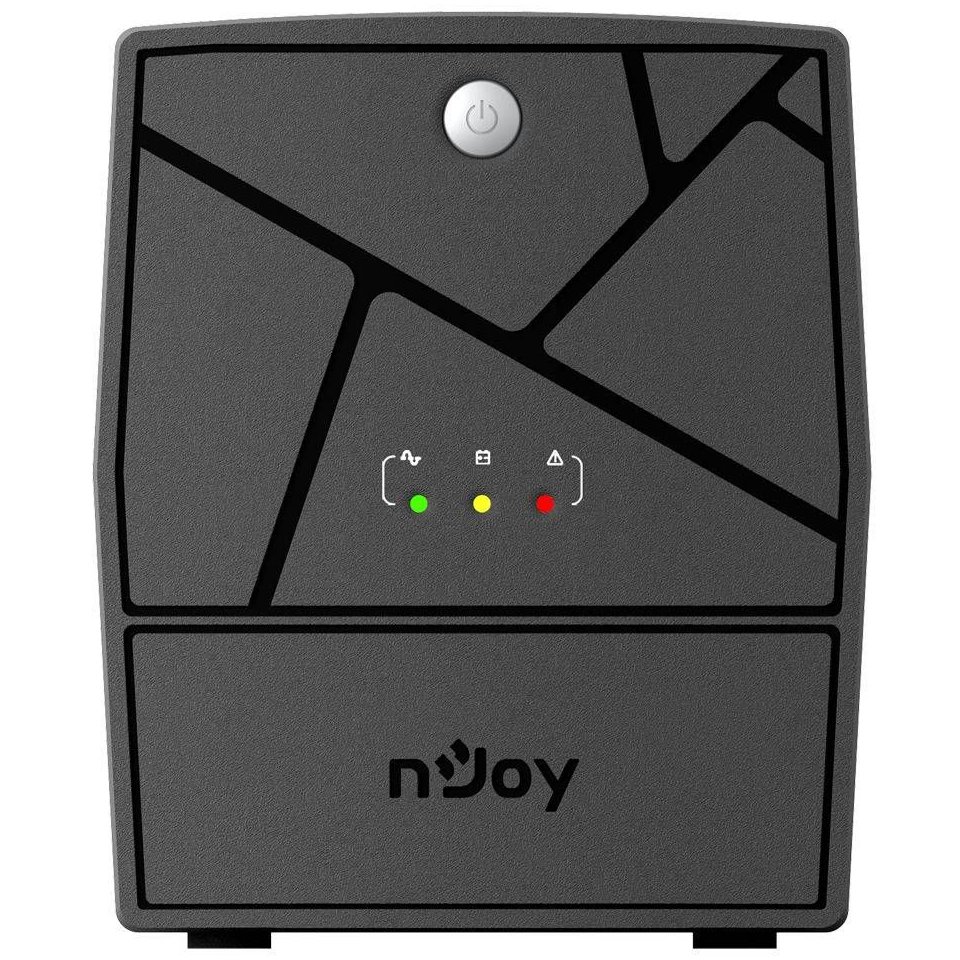 UPS NJOY Keen 1500, 1500 VA/600W, Line-interactive, 4 Prize Schuko cu Protectie, Repornire Automata, Reglaj Automat al Tensiunii UPLI-LI150KE-CG01B