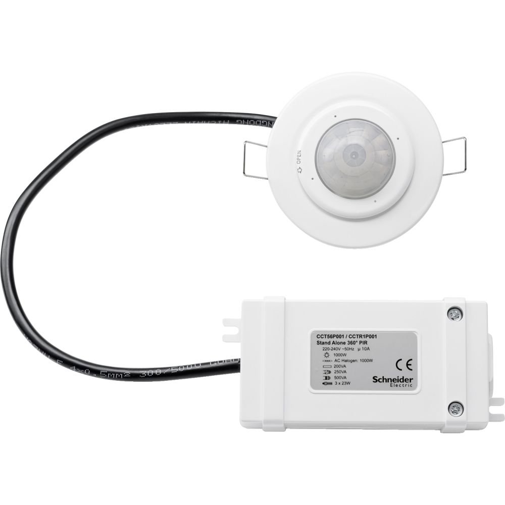 Detector de miscare tavan fals 360 grade Schneider CCT56P001