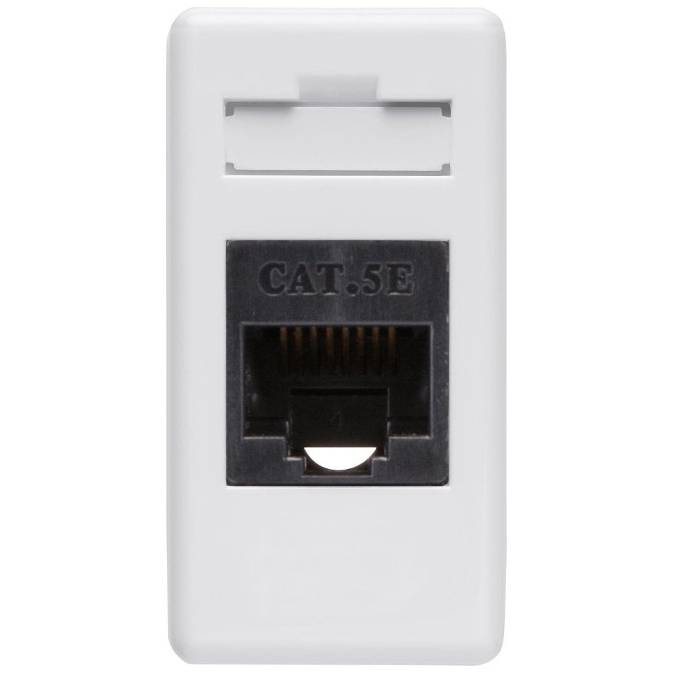 Priza date RJ45 CAT5E UTP 1 modul Gewiss System GW20271, alb