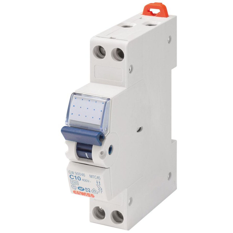 Siguranta automata 1P+N 6A Gewiss GW90025